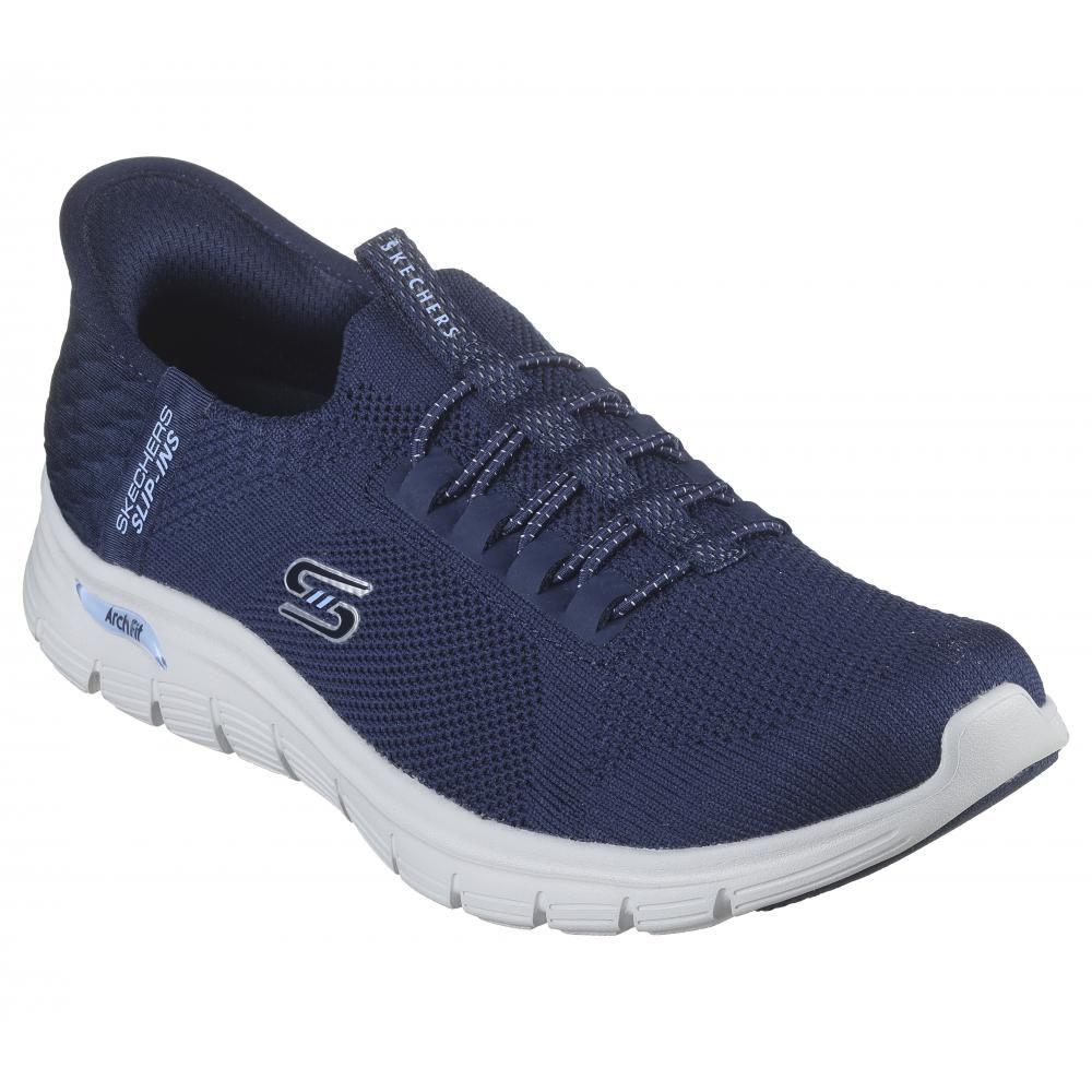 Zapatilla Mujer Skechers Slip-ins: Arch Fit Vista Azul-4