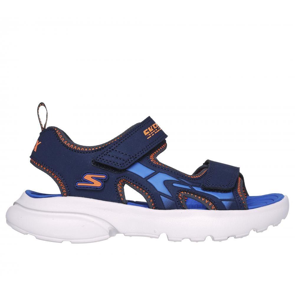 Sandalia Niño Razor Splash Aqua Buddies Azul Skechers-0