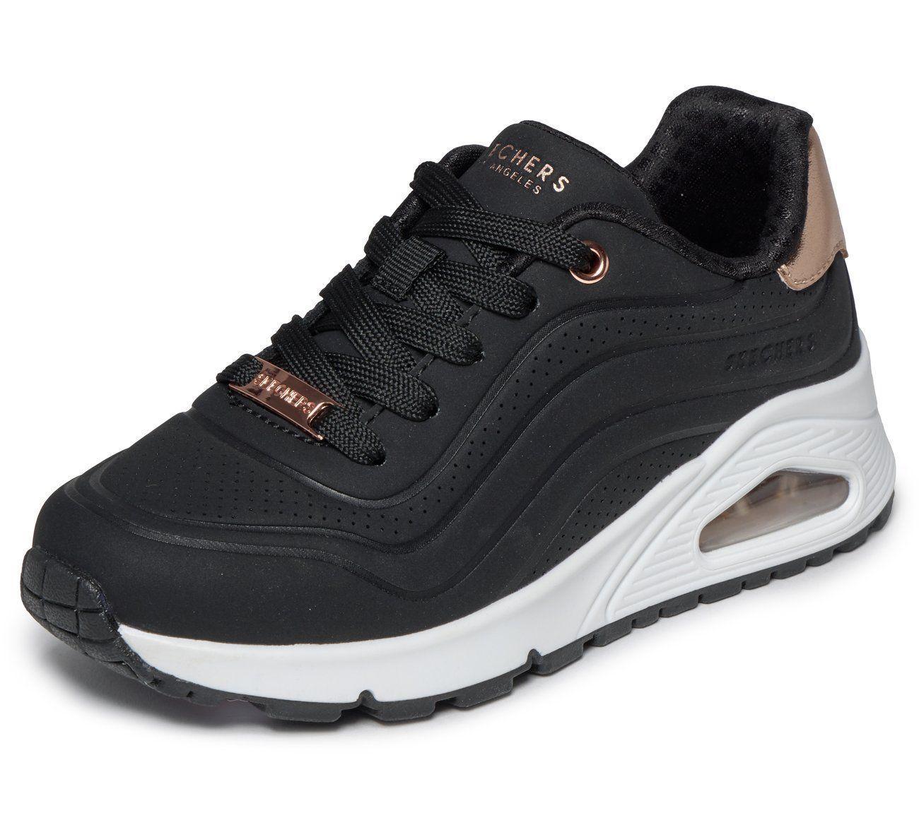 Zapatillas Niña Skechers UNO Gen1 Shimmer Wave-4