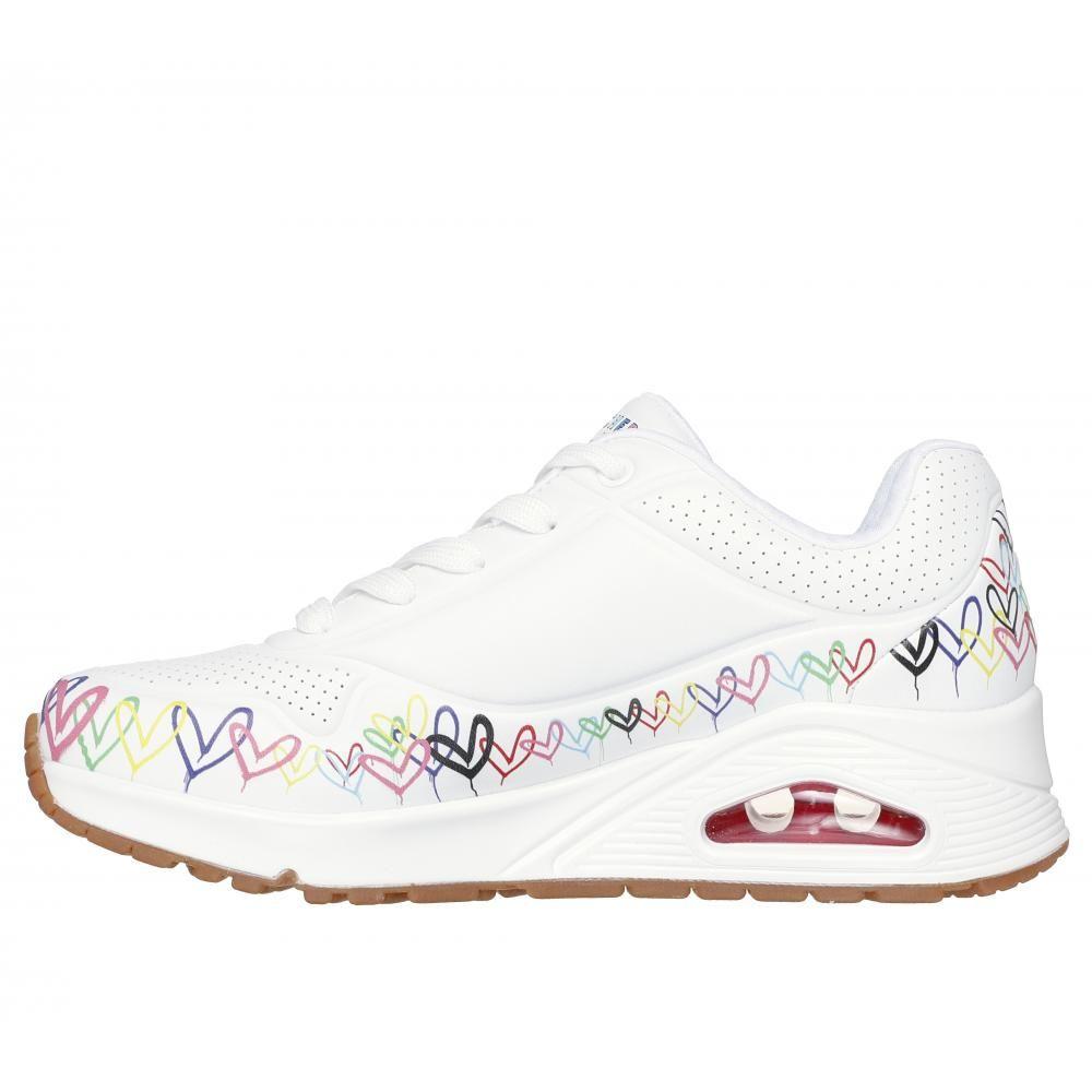 Zapatilla Mujer Uno Blanco B Skechers-3