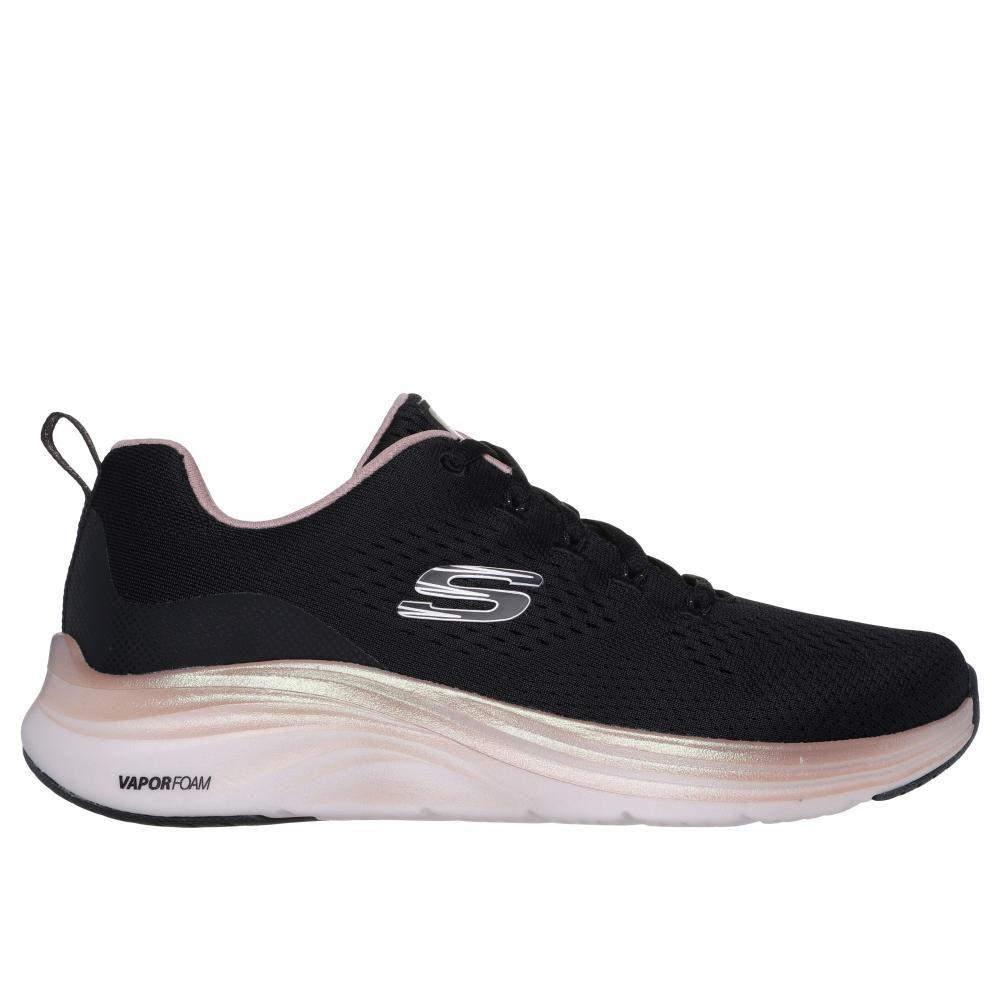 Zapatilla Mujer Vapor Foam Midnight Glimmer Negro Skechers-0