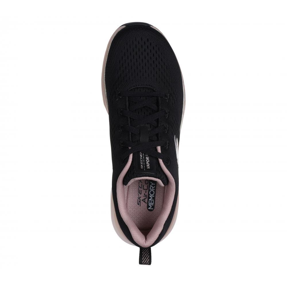 Zapatilla Mujer Vapor Foam Midnight Glimmer Negro Skechers-1