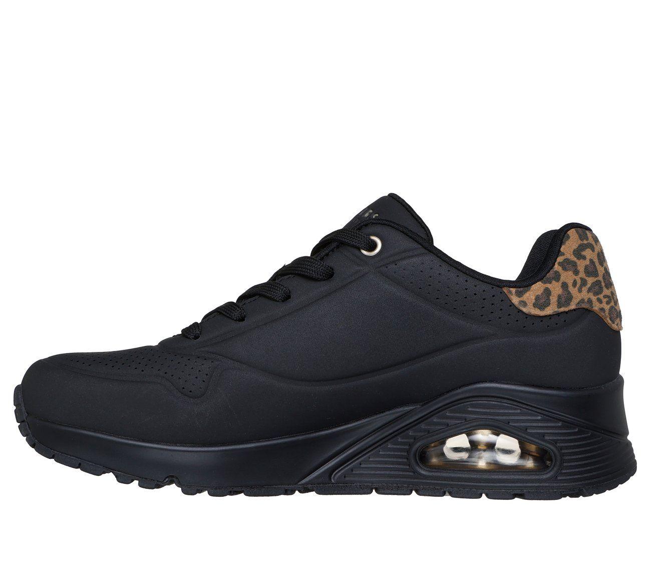 Zapatillas Mujer Uno Jungle Nite Negro Skechers-4