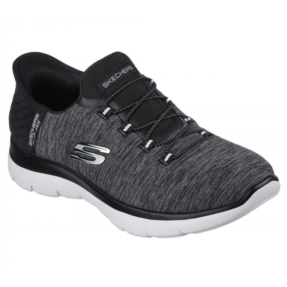 Zapatiila Mujer Skechers Slip-ins: Summits-Dazzling Negro-5