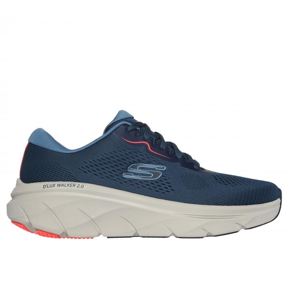 Zapatilla Hombre D'Lux Walker 2.0 Azul Skechers-0