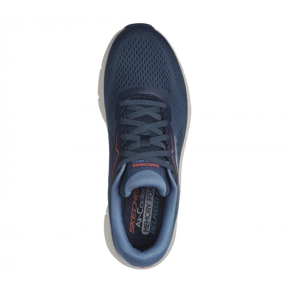 Zapatilla Hombre D'Lux Walker 2.0 Azul Skechers-1