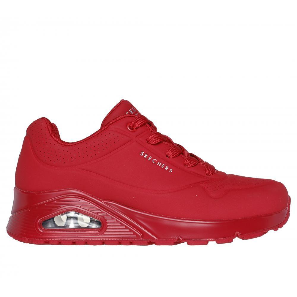 Zapatillas Mujer Uno Stand On Air Rojo Skechers-0