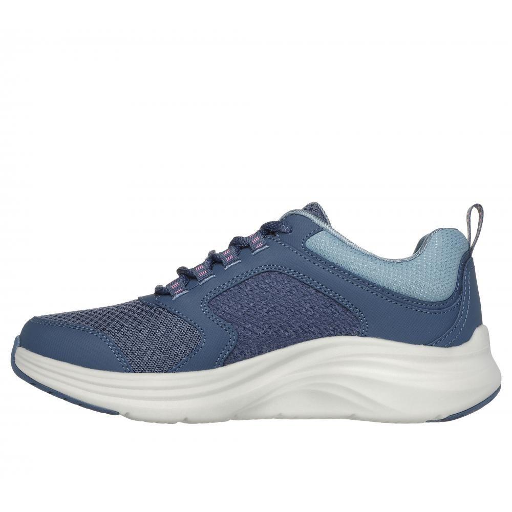Zapatilla Mujer Vapor Foam Lasting Moment Azul Skechers-3