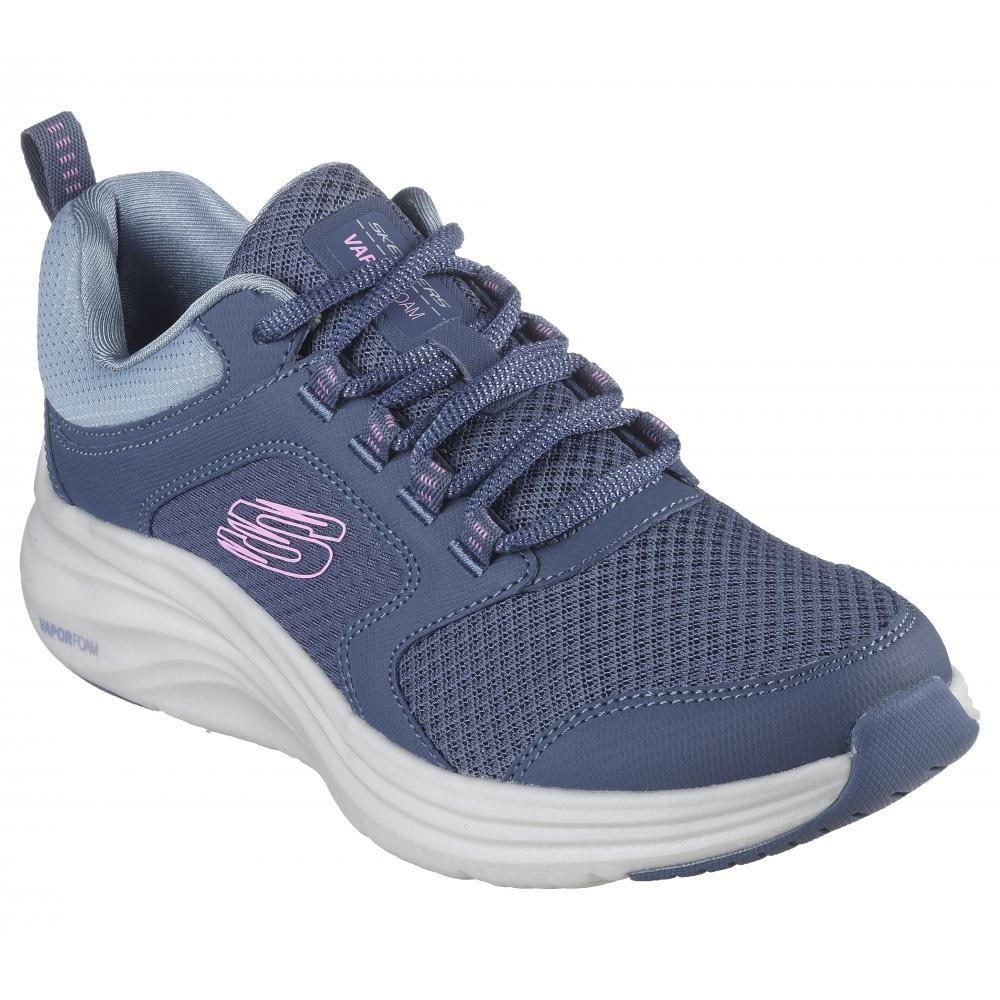Zapatilla Mujer Vapor Foam Lasting Moment Azul Skechers-4