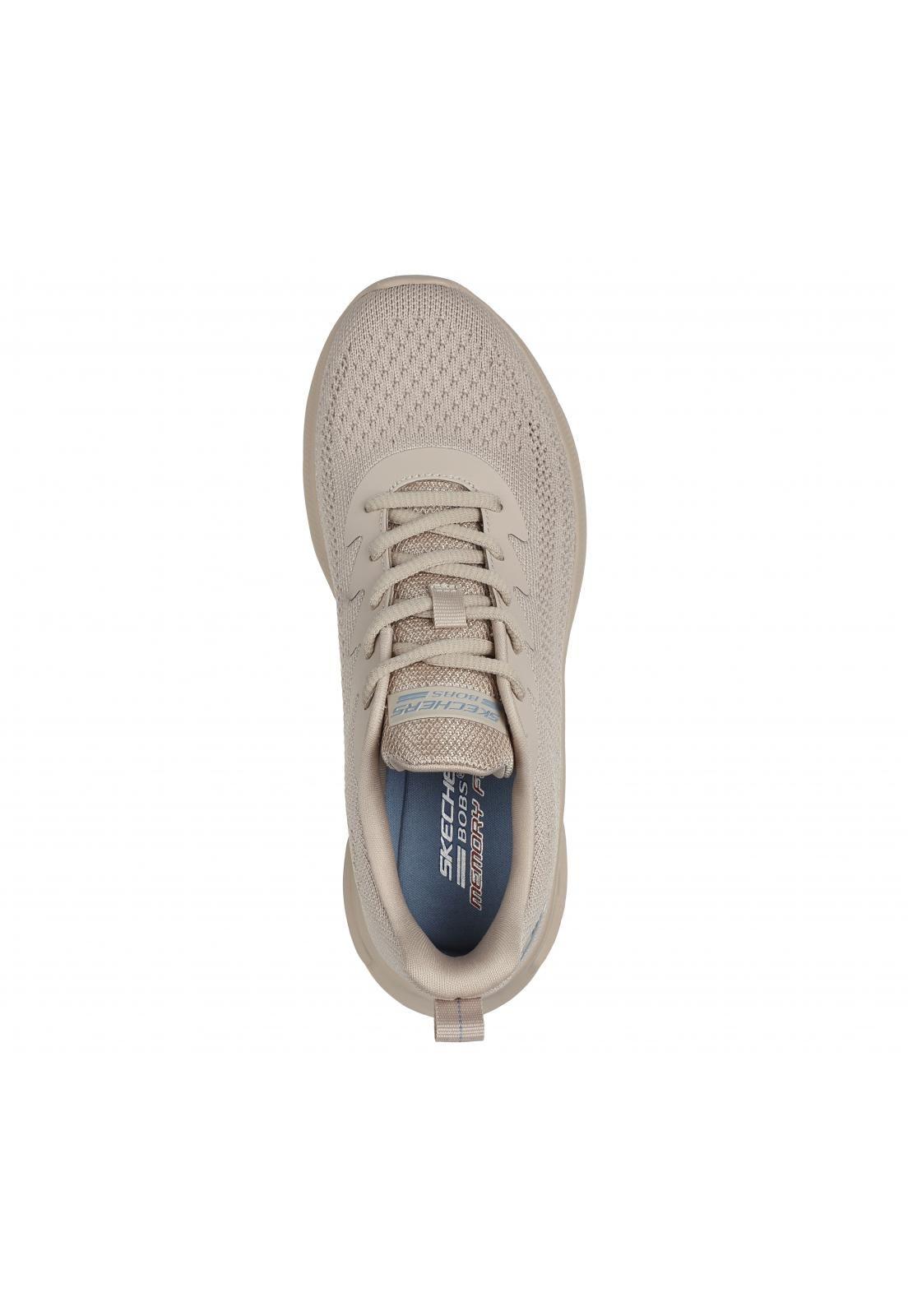 Zapatilla Mujer Bobs Unity Beige TN Skechers-1
