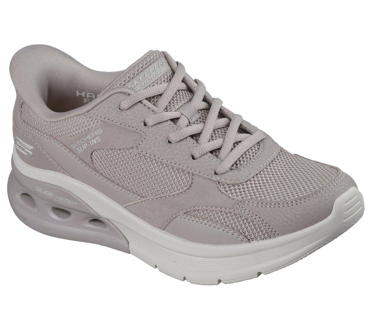 Zapatillas Mujer Slip-ins Bobs Arc2.0 Now You Gris Skechers-3
