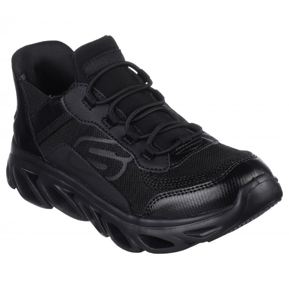 Zapatilla Niño Flex Glide Negro Skechers-0