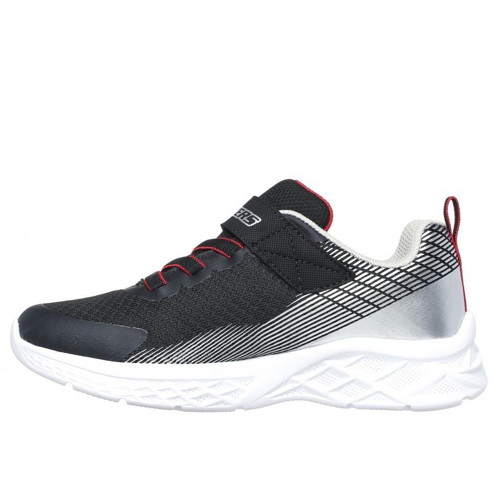 Zapatilla Niño Microspec II Zovrix Negro Skechers-3