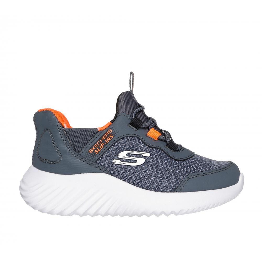 Zapatilla Niño Skechers Slip-ins: Bounder I Gris-0