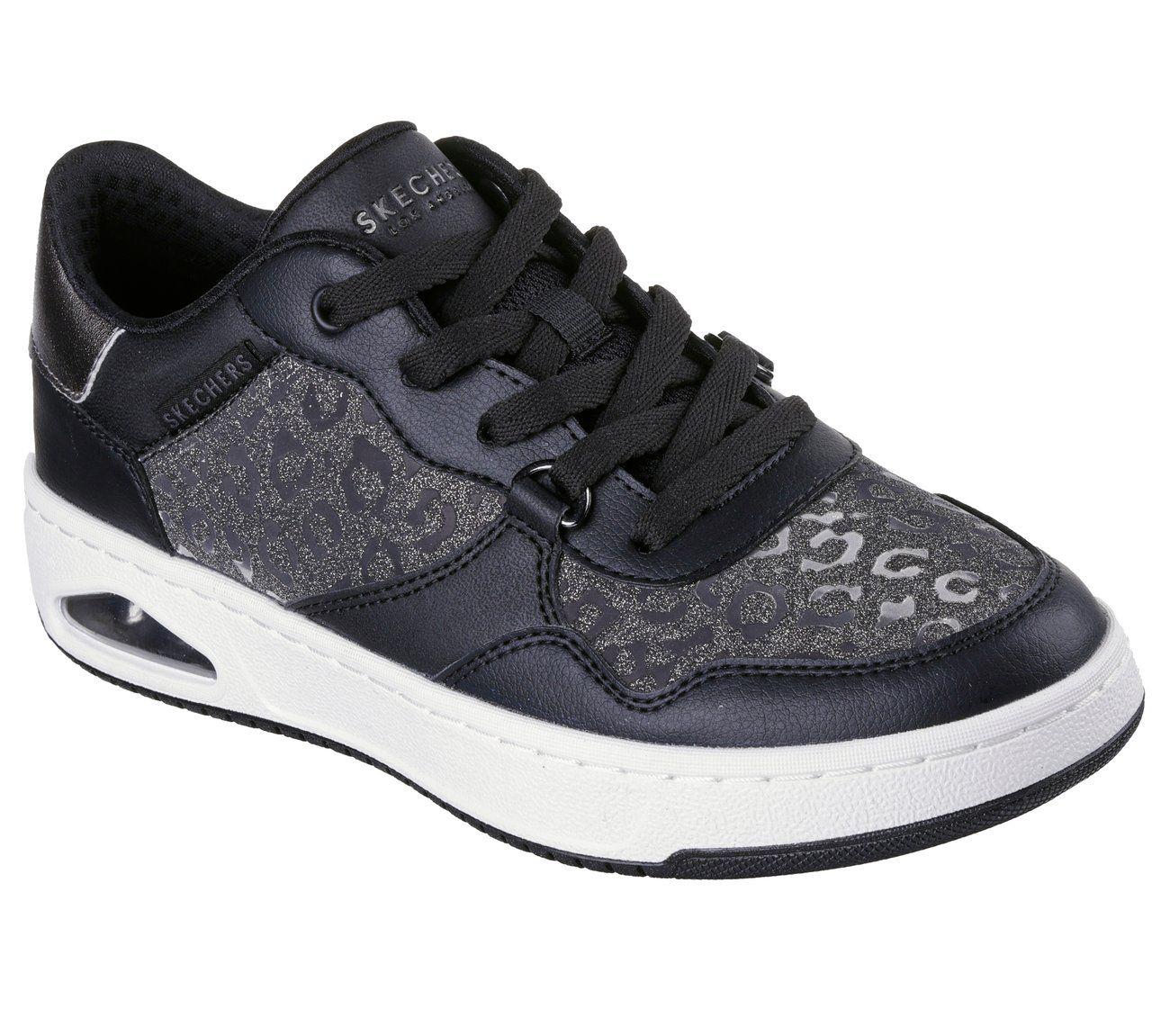 Zapatillas Mujer Uno Ctl Shiny Safari Negro Skechers-3