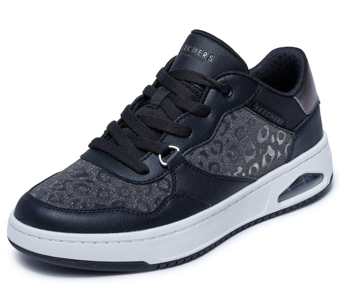 Zapatillas Mujer Uno Ctl Shiny Safari Negro Skechers-4