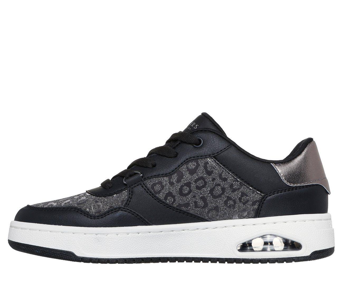 Zapatillas Mujer Uno Ctl Shiny Safari Negro Skechers-5