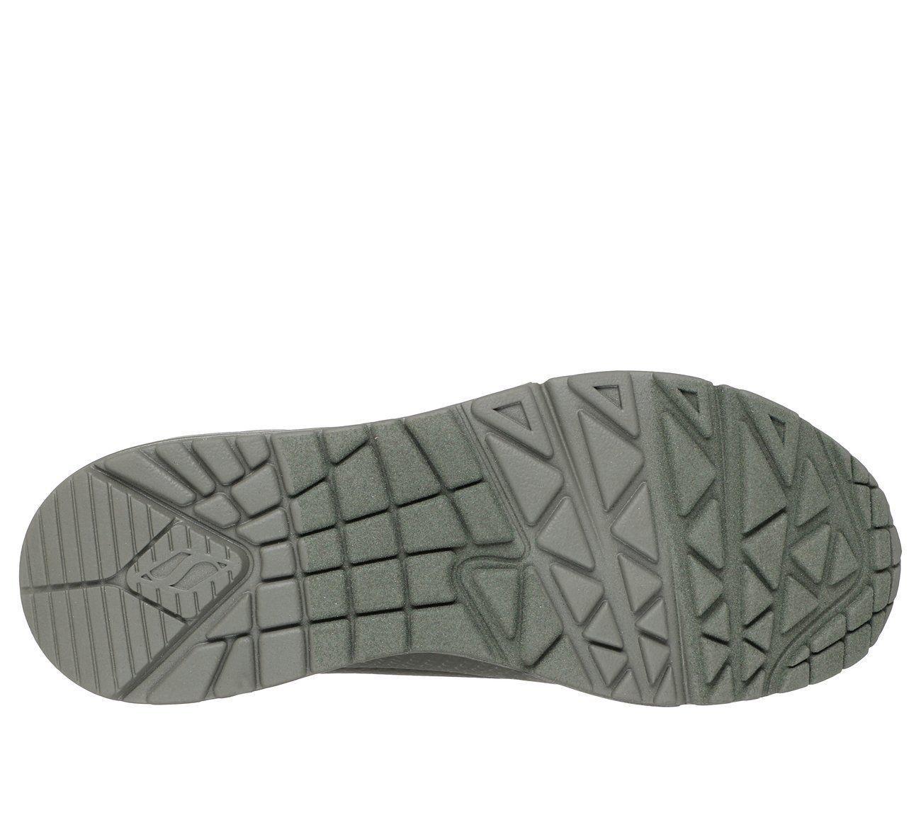 Zapatillas Mujer Uno Shiny Scale Verde Oliva Skechers-2