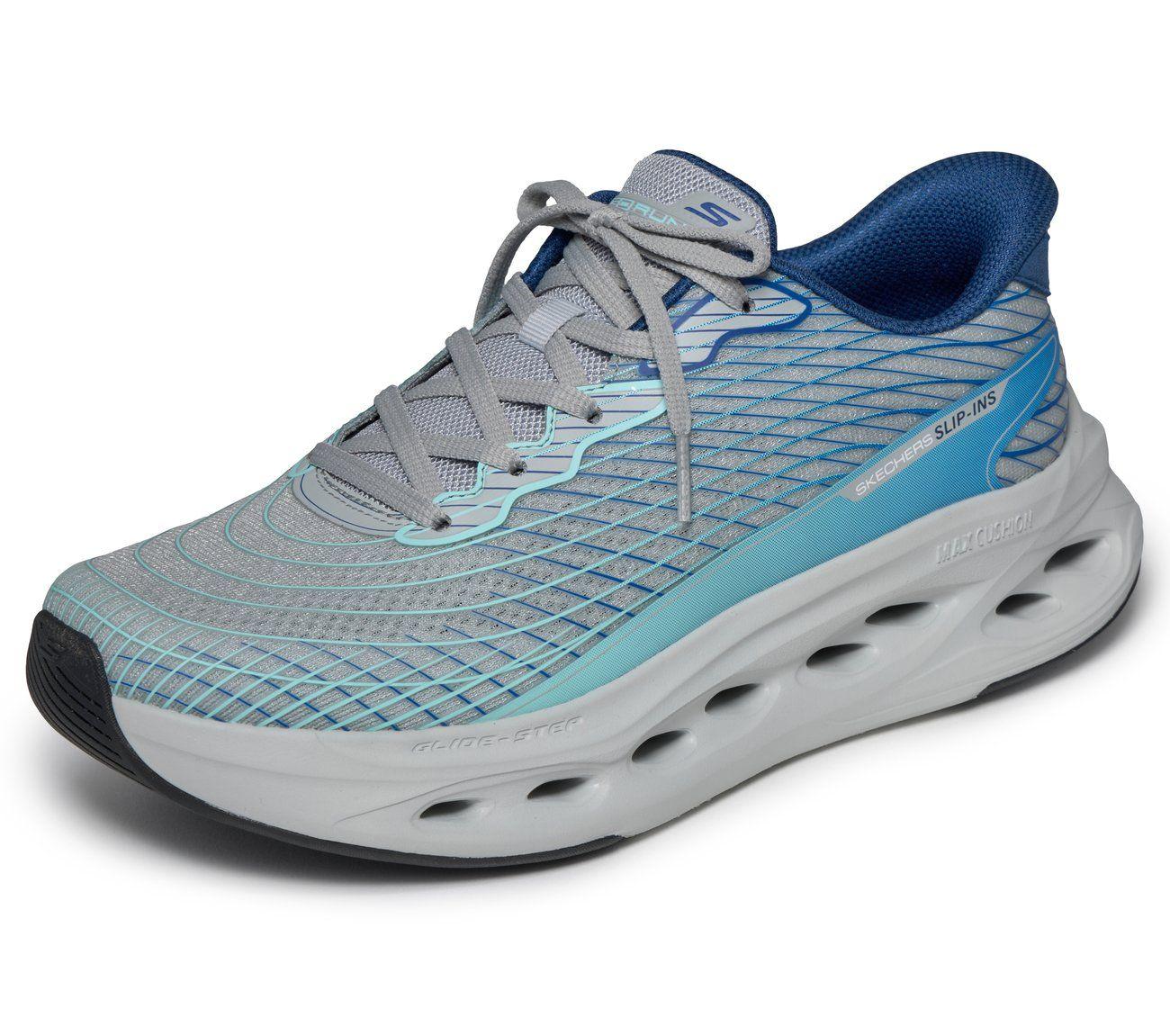 Zapatillas Hombre Slipins GlideStep Sapphire Gris Skechers-4