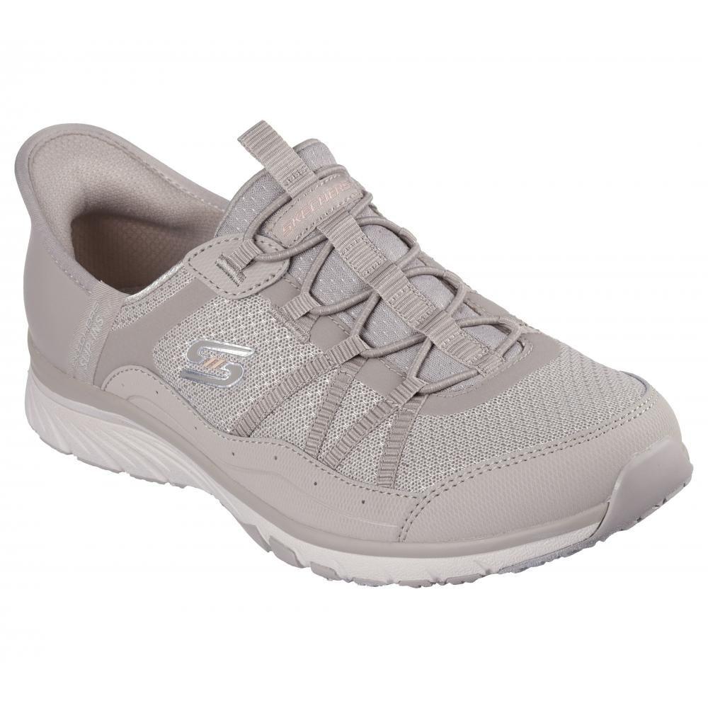 Zapatilla Mujer Skechers Slip-ins: Gratis Sport Beige-4