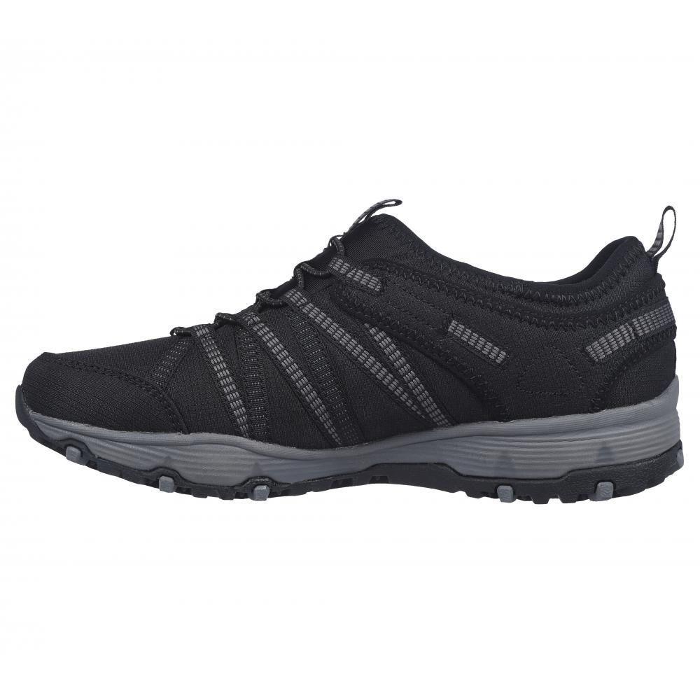 Zapatilla Mujer Seager Hiker Negro Skechers-3