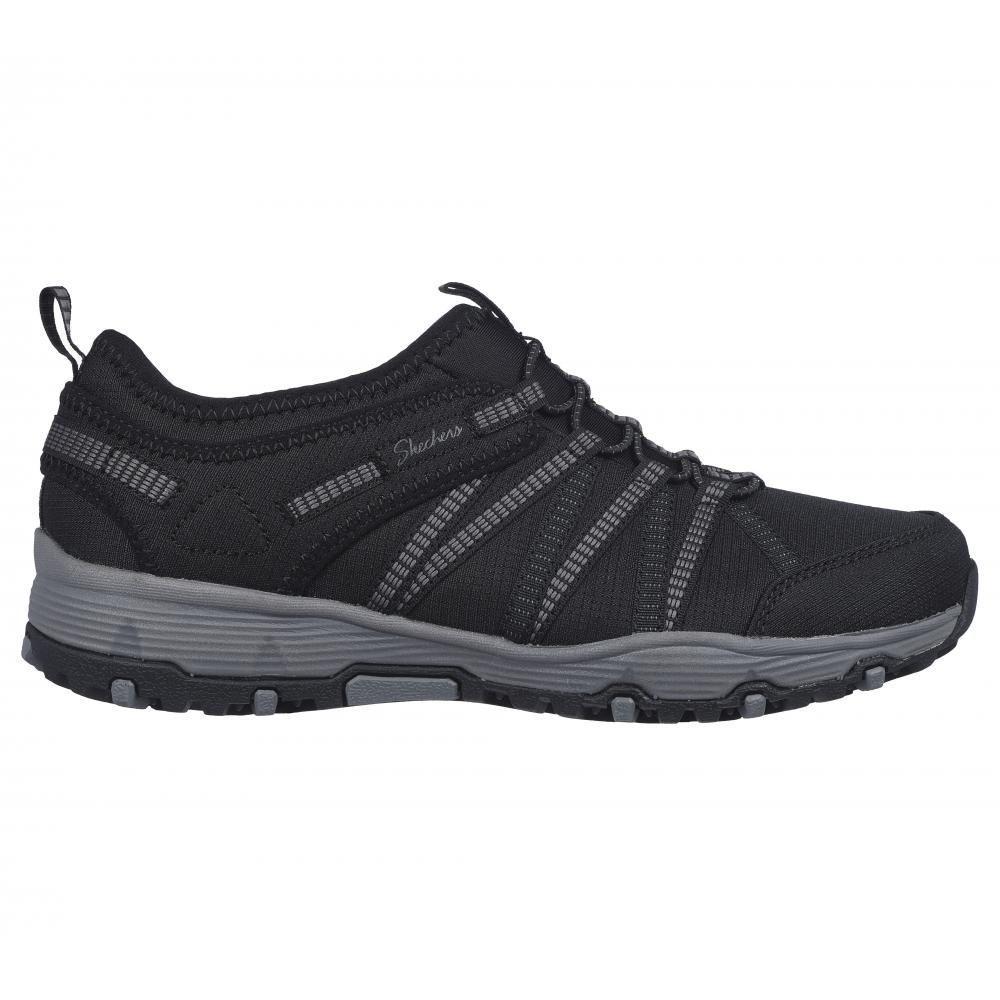 Zapatilla Mujer Seager Hiker Negro Skechers-4