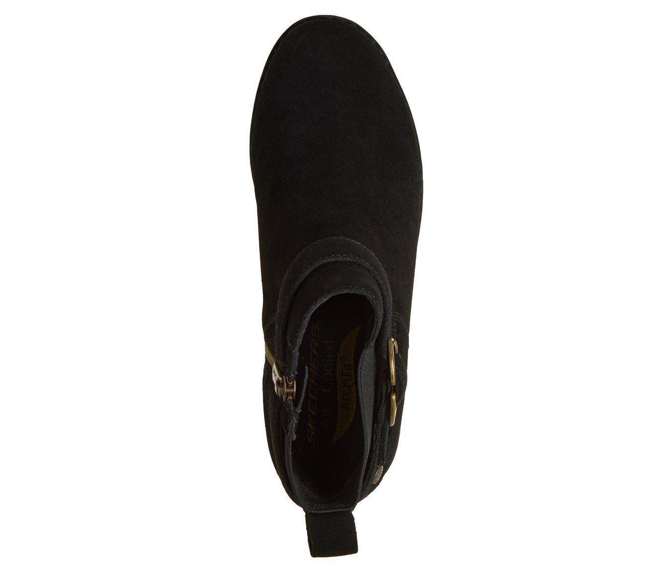 Botines Mujer Arch Fit Marlie Flirty Vibes Negro Skechers-1