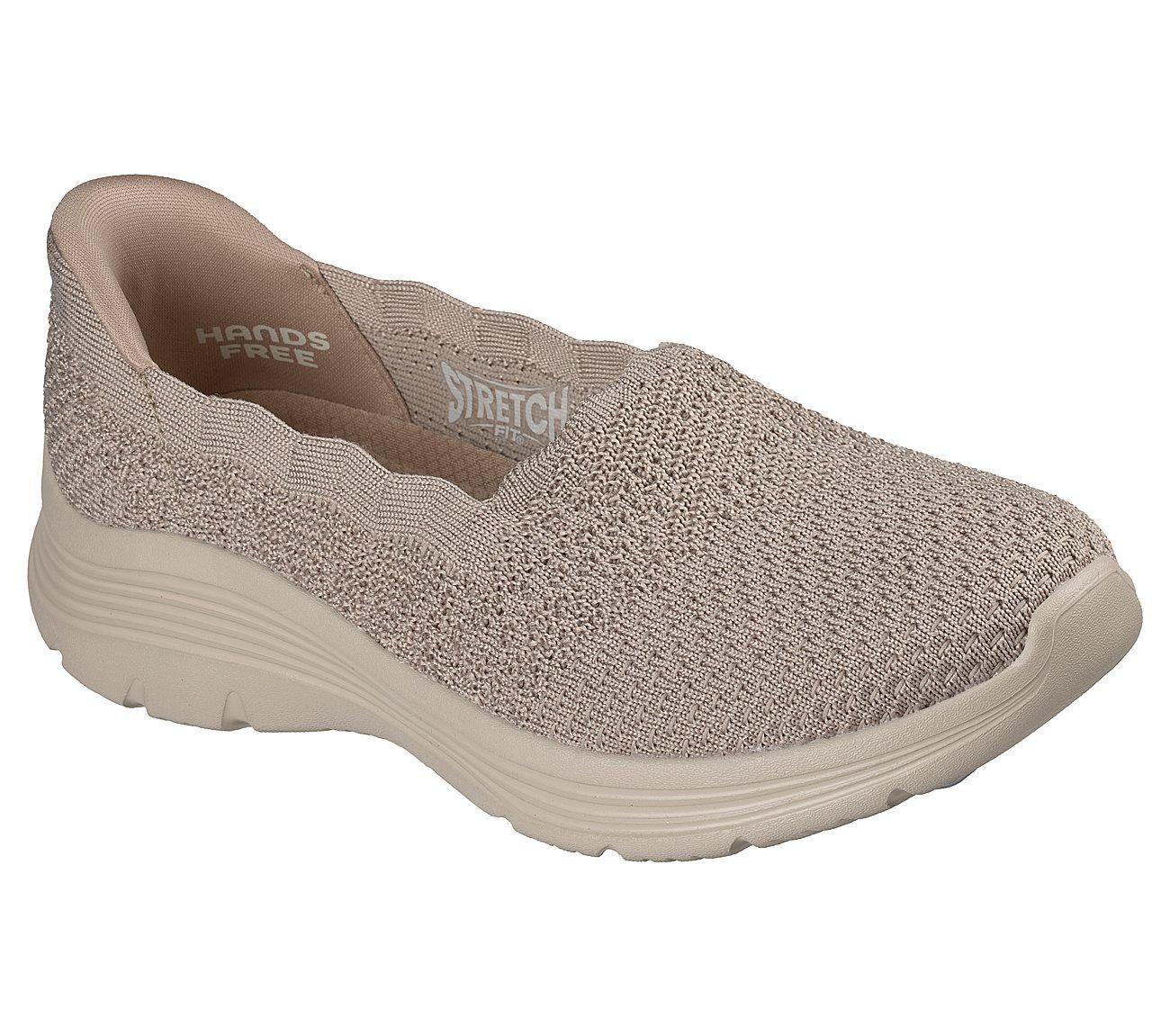 Zapatillas Skechers Mujer Slip-Ins Bedford Beige-4