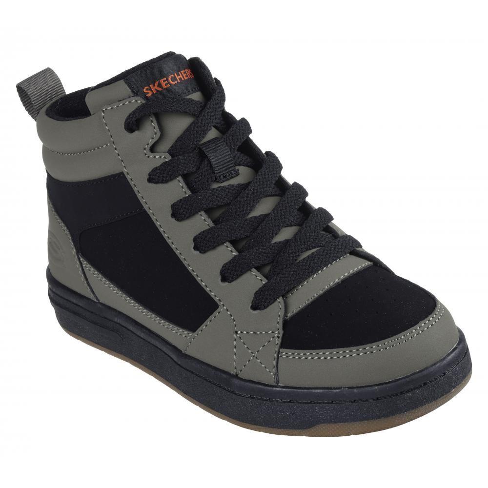 Zapatilla Niño Smooth Street Oliva Skechers-4