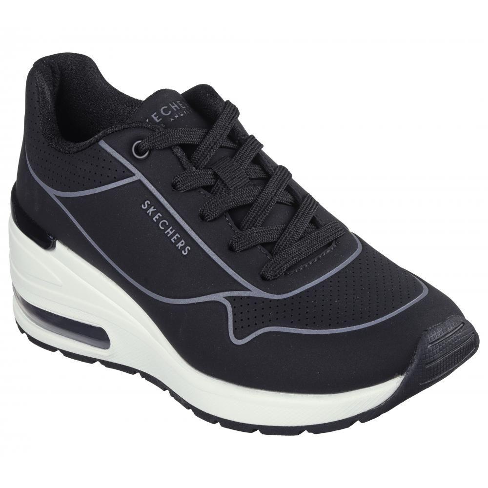 Zapatilla Mujer Million Air Negro Skechers-4