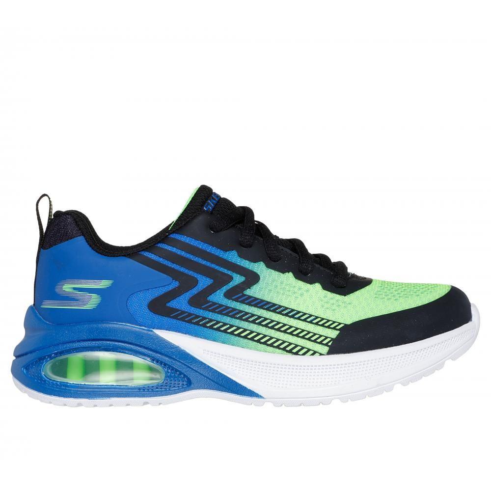 Zapatilla Niño Microspec Max Advance Vadieno Negra Skechers-0