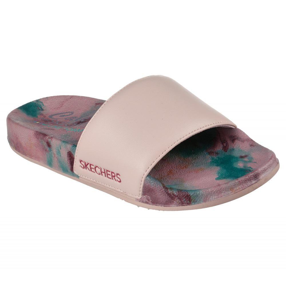 Sandalia Mujer Pop Ups True Colors Rosado Skechers-0