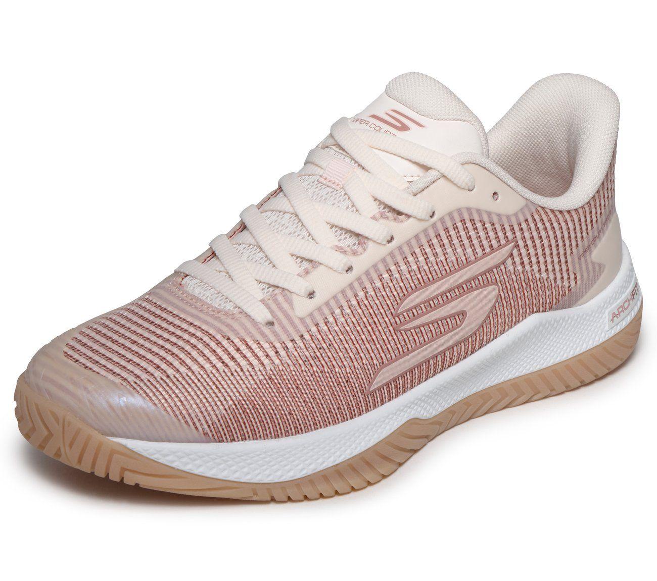 Zapatillas Mujer Viper Court Pro 2.0 Rosado Skechers-4