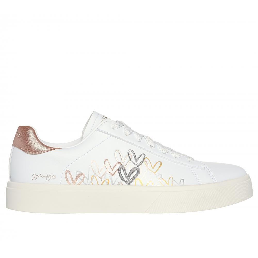 Zapatilla Mujer Eden Lx Gleaming Hearts Blanco Skechers-0