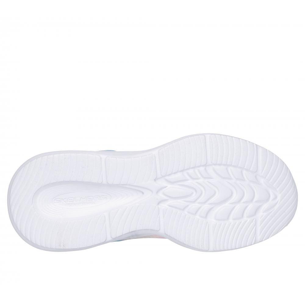 Zapatilla Niña Sola Glow Ombre Deluxe Gris Skechers-2