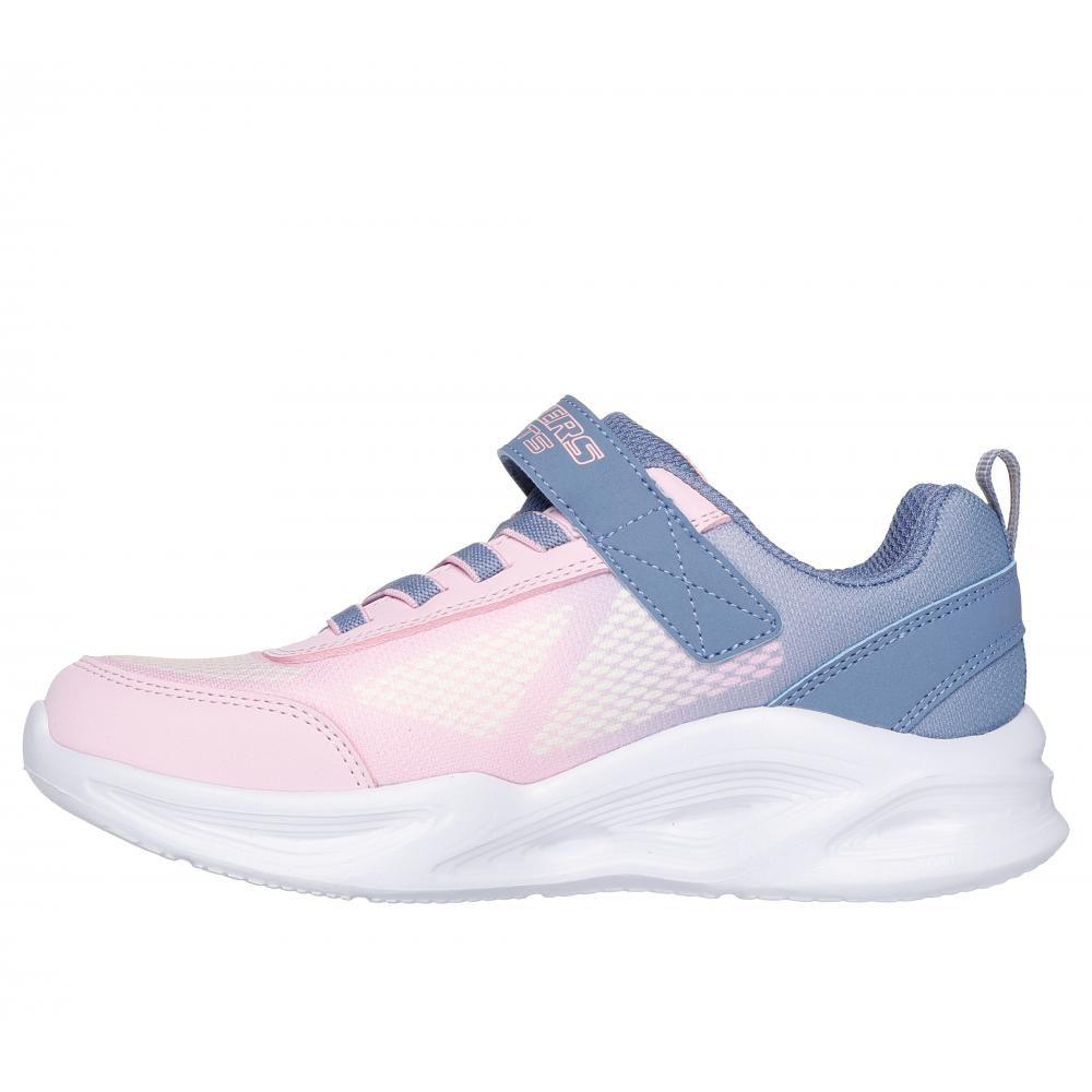 Zapatilla Niña Sola Glow Ombre Deluxe Gris Skechers-3