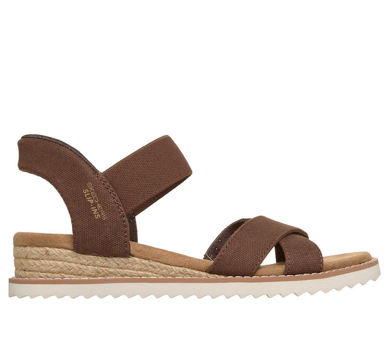 Sandalias Mujer Skechers Slip-Ins Desert Kiss Golden Lily-0