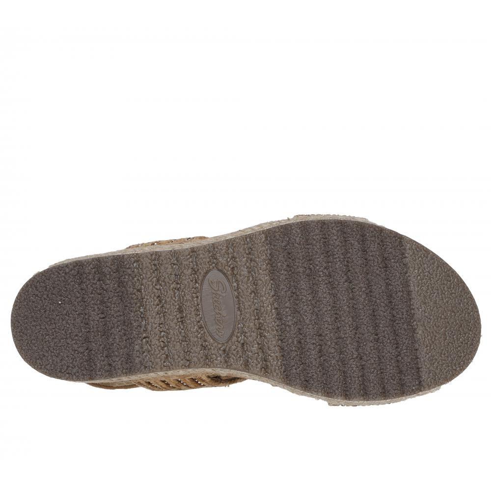 Sandalia Mujer Breezie Busy-Bee Café Skechers-2