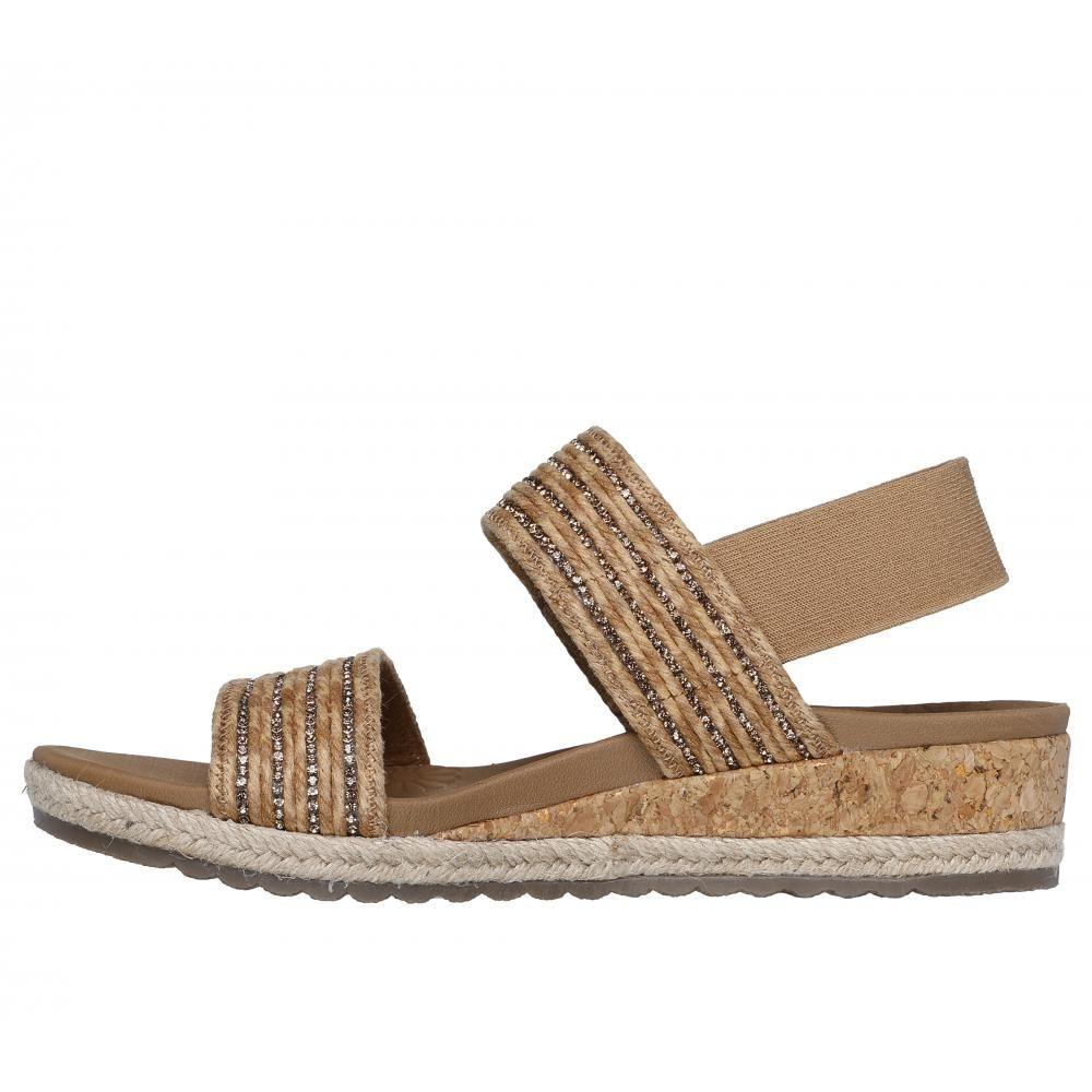 Sandalia Mujer Breezie Busy-Bee Café Skechers-3