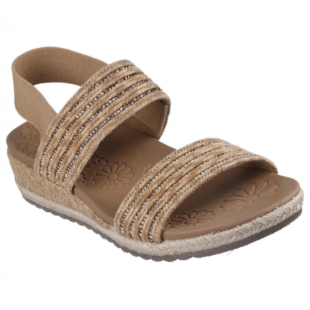 Sandalia Mujer Breezie Busy-Bee Café Skechers-4