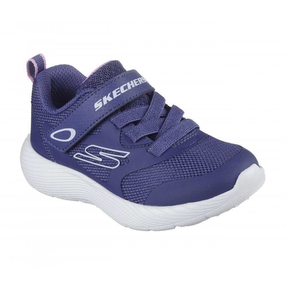 Zapatilla Niña DynaLite  228 Unlimited Azul Skechers-4