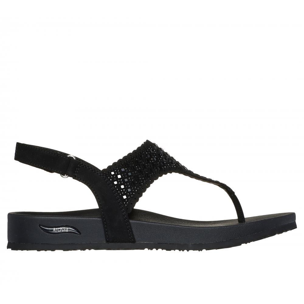 Sandalia Mujer Arch Fit Meditation Pixie Negro Skechers-0