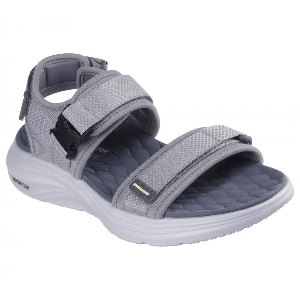 Sandalia Hombre Vapor Foam Sandal Trayzo Gris Skechers-4