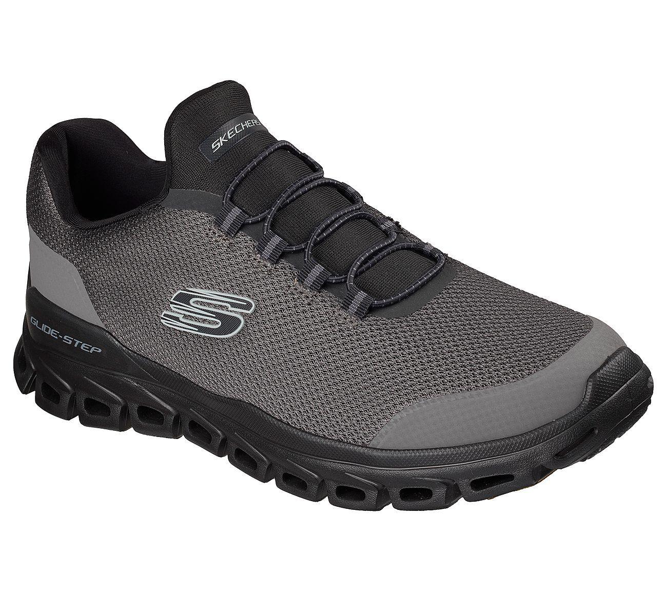 Zapatillas Skechers Hombre Slip-Ins Glide-Step Noltek Gris-1