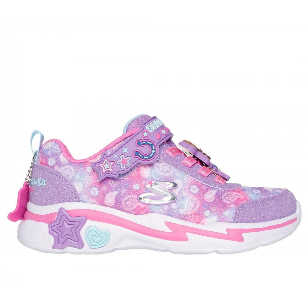 Zapatilla Niña Snuggle Sneaks Skech Squad Morado Skechers-0