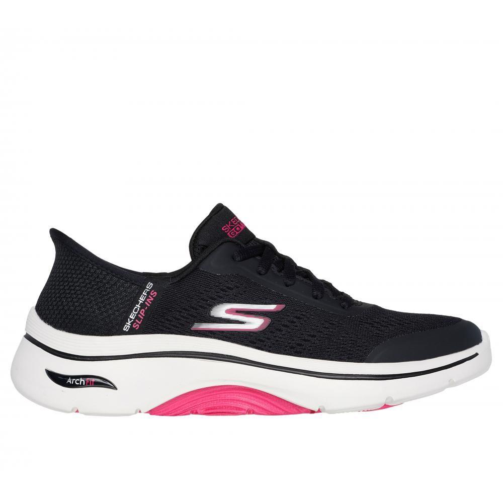 Zapatilla Mujer Skechers Slip-ins: Go Walk Arch Fit 2.0 Negro A-0