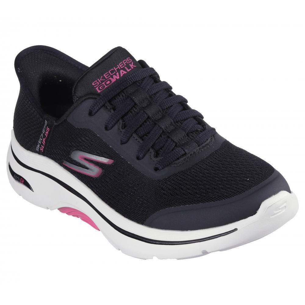 Zapatilla Mujer Skechers Slip-ins: Go Walk Arch Fit 2.0 Negro A-4