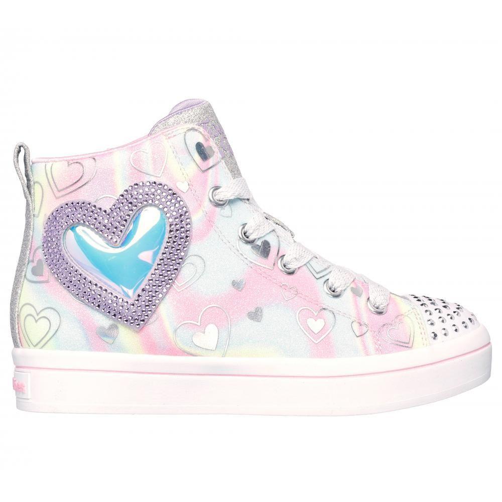 Zapatilla Niña Twi-Lites 2.0 Morado Skechers-0