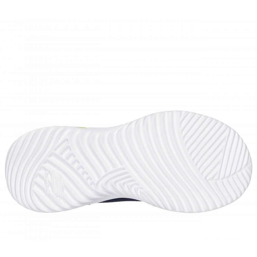Zapatilla Niño Bounder-Tech Azul Skechers-2