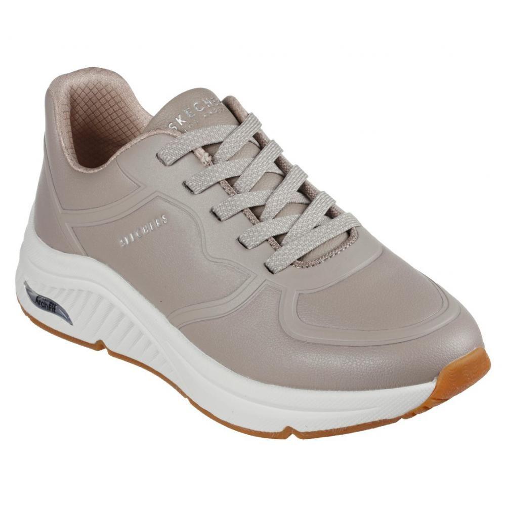 Zapatillas Mujer Arch Fit S-miles Beige Skechers-3